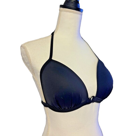 Venus Bikini top Push Up Halter Padded,Ring detail, Tie Adjustable, size 38D/40C - Picture 6 of 8